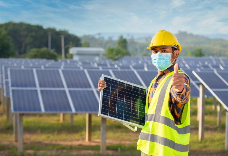 Trading-of-solar-power-plant-components